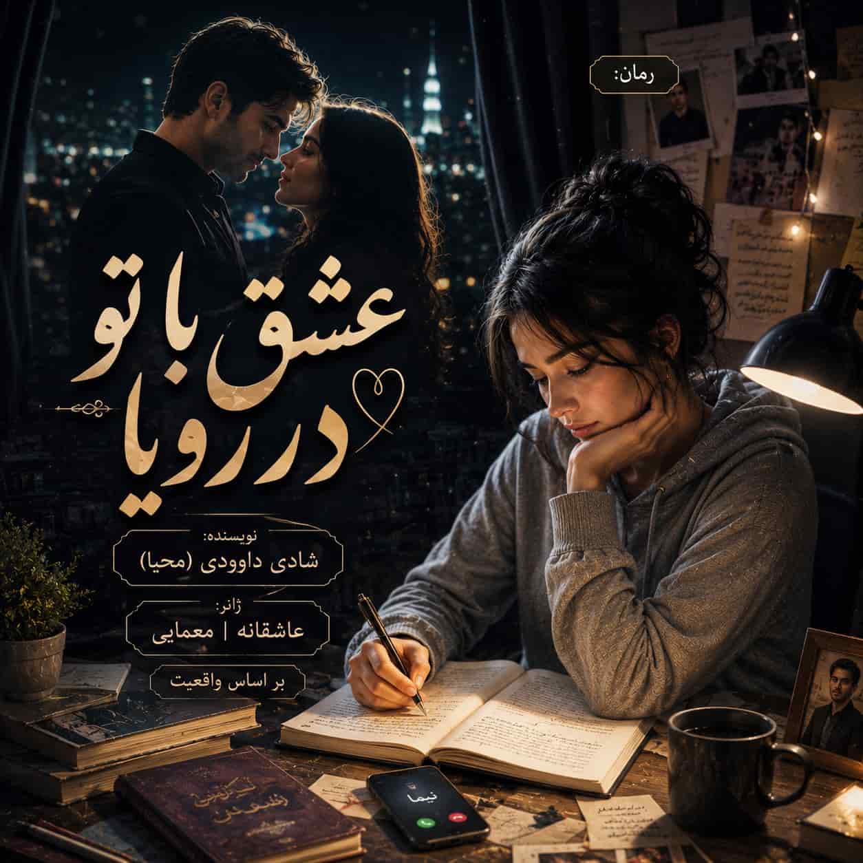 رمان عشق با تو در رویا از شادی داوودی
