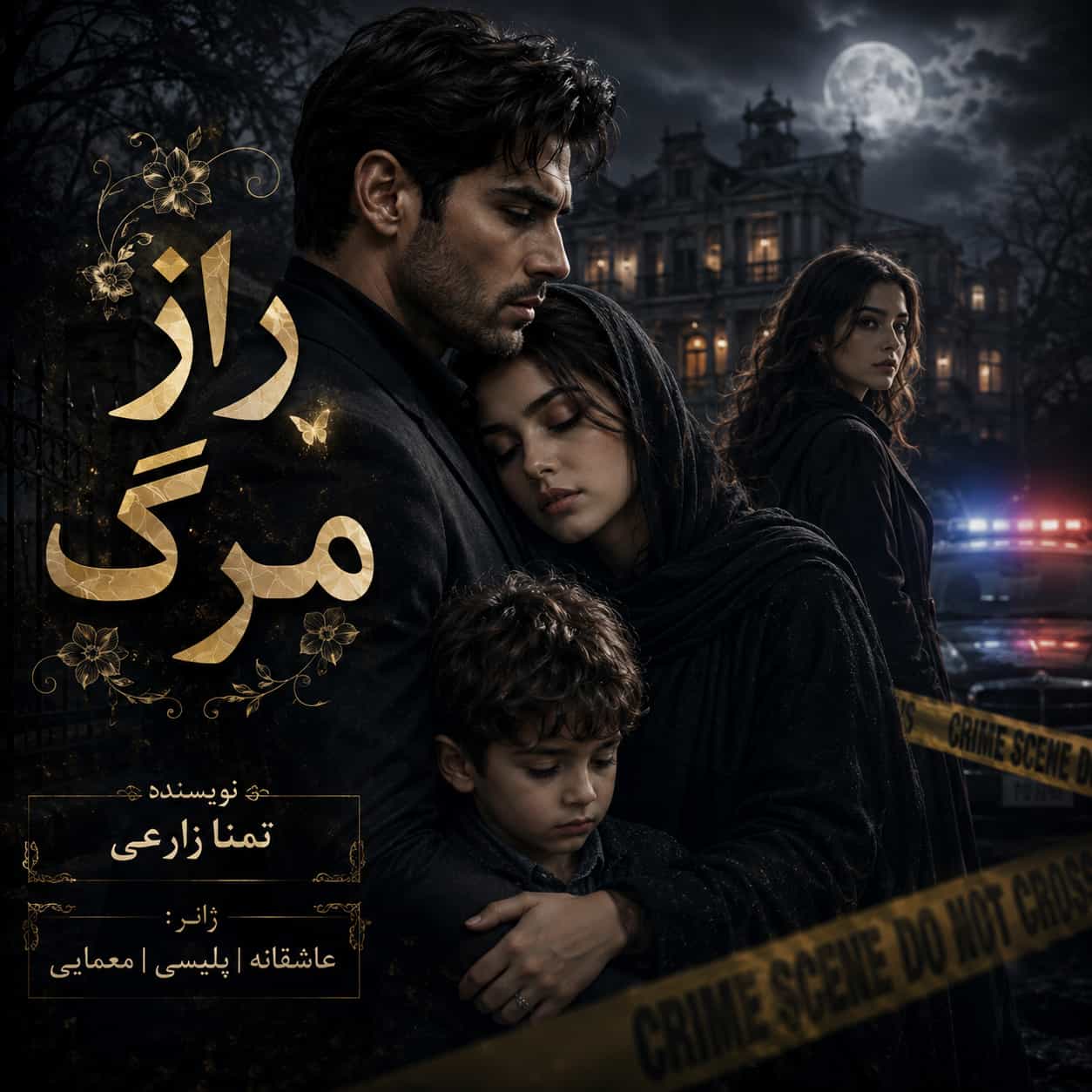 رمان راز مرگ از تمنا زارعی